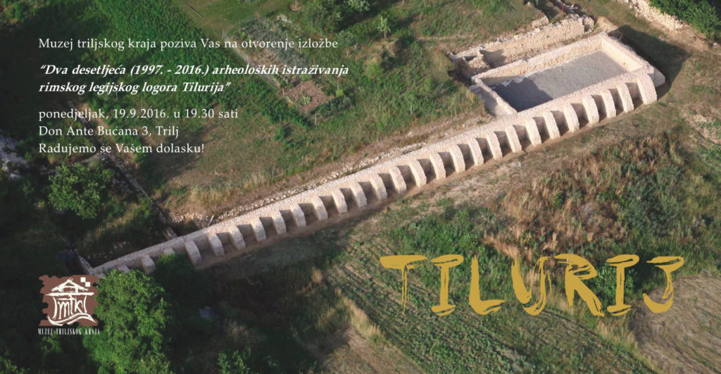 FFZG – Poziv na otvorenje izložbe ‘Dva desetljeća (1997.-2016.) arheoloških istraživanja rimskog legijskog logora Tilurija’ [PRESS]