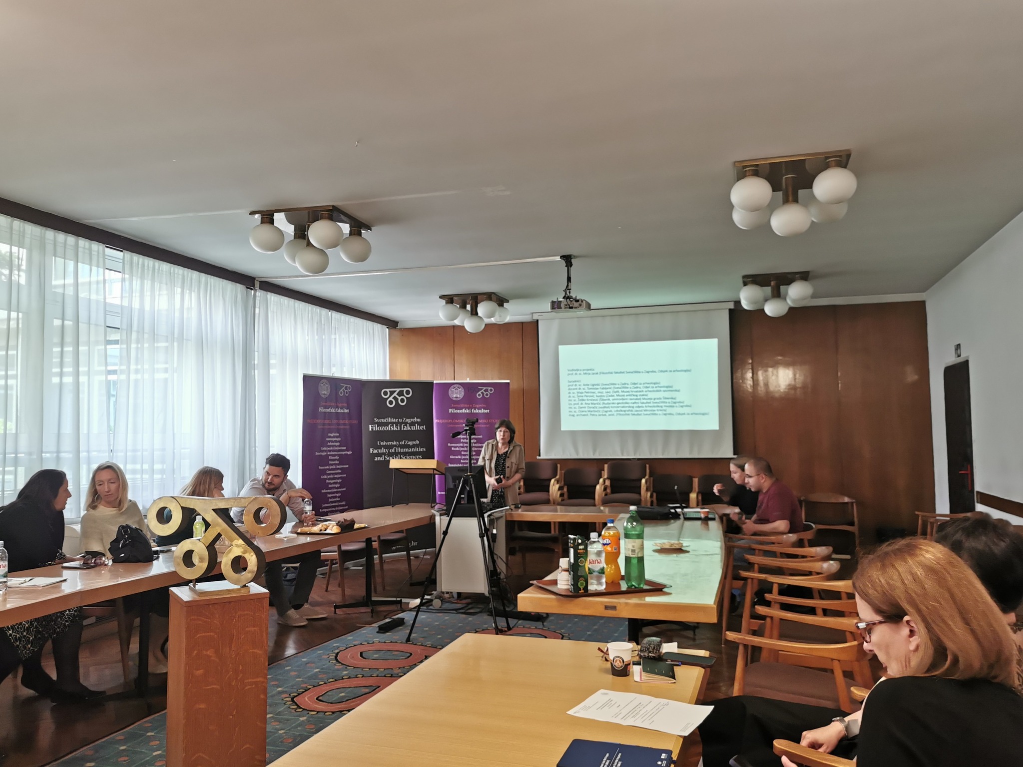 Održano predstavljanje projekta HRZZ Radionička proizvodnja i uvoz u 8. i 9. stoljeću na području sjeverne Dalmacije prof. dr. sc. Mirje Jarak